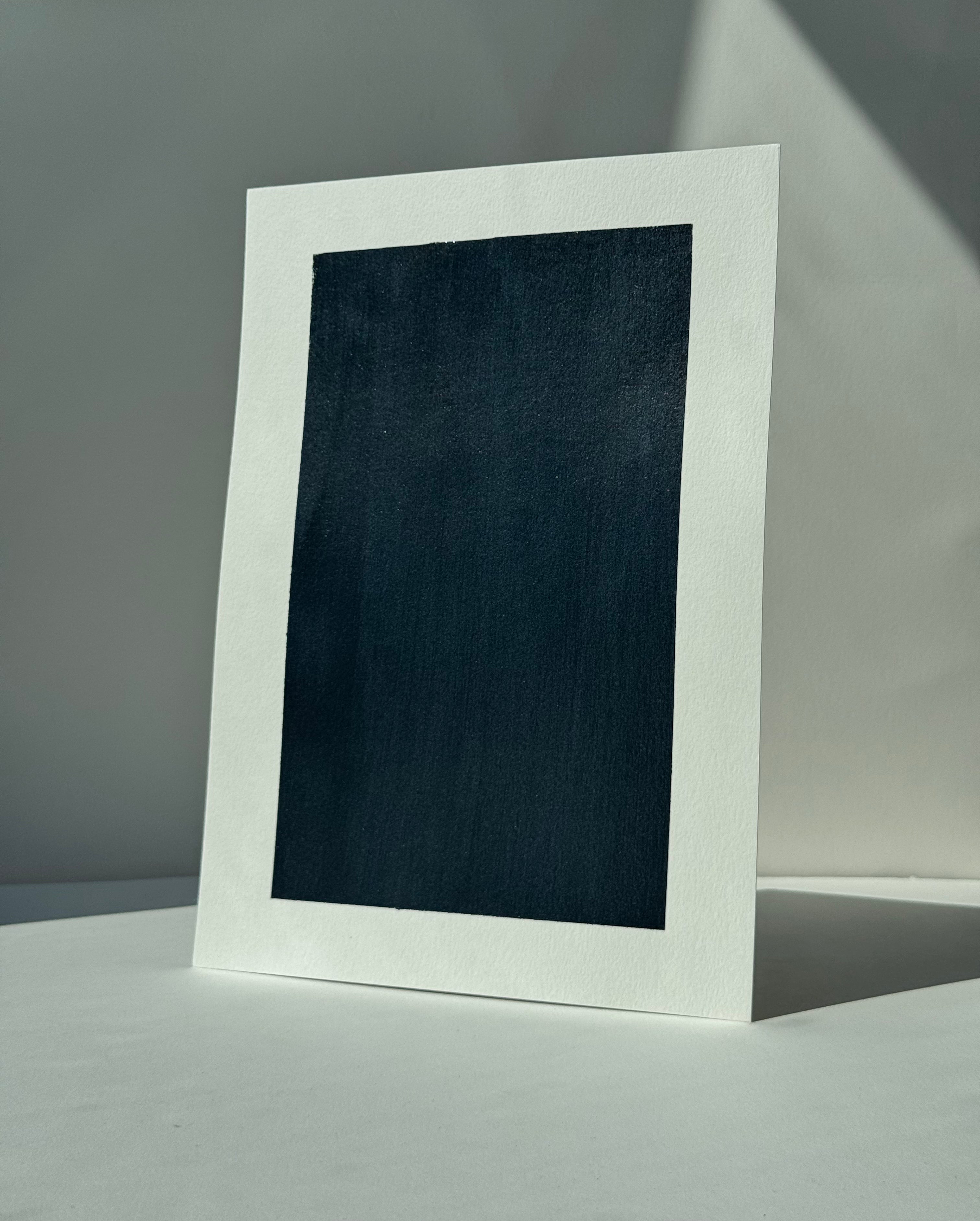 A4 Metallic Paint Sample Arctic Night Shimmer ANS#407