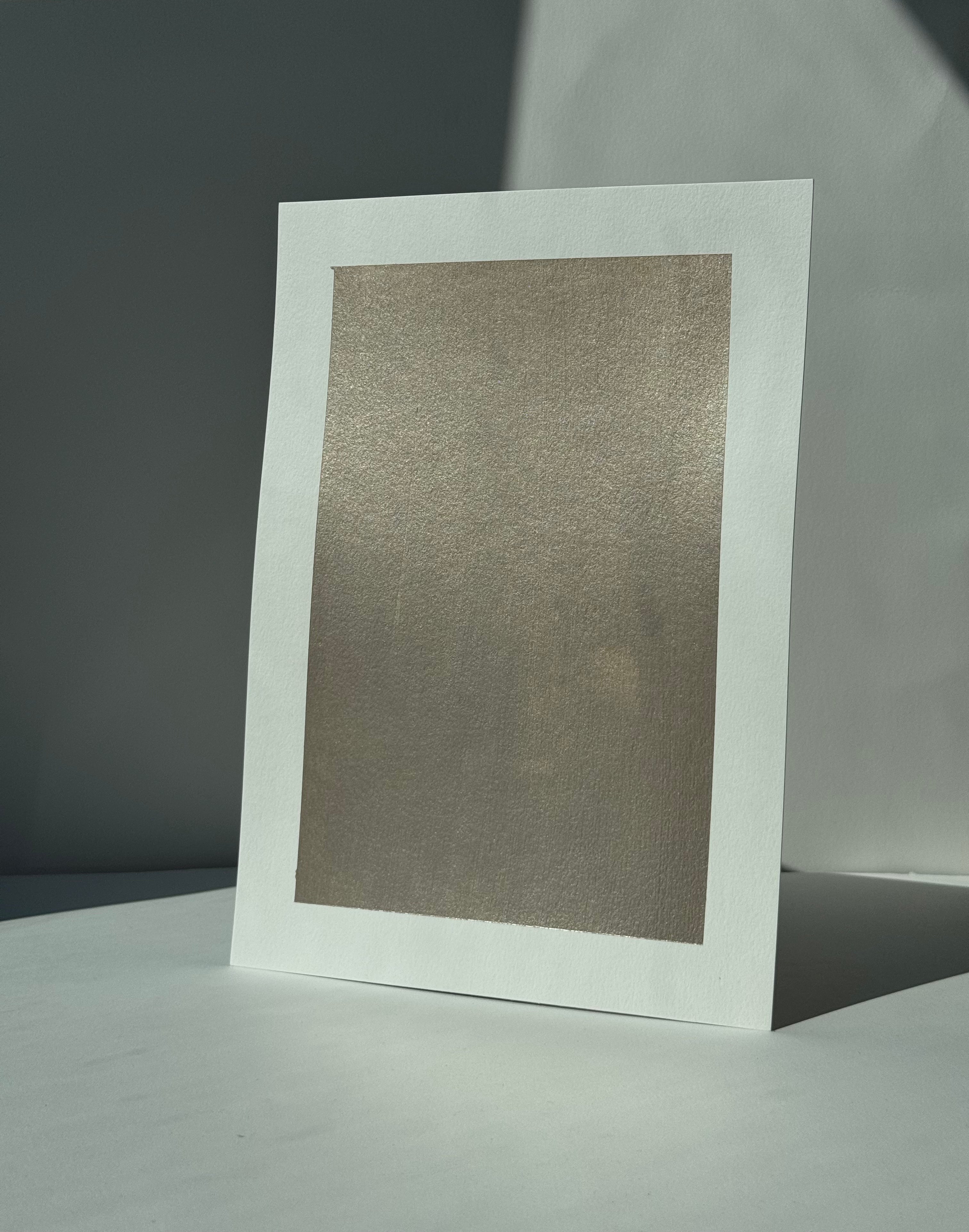 A4 Metallic Paint Sample Prosecco PS#208