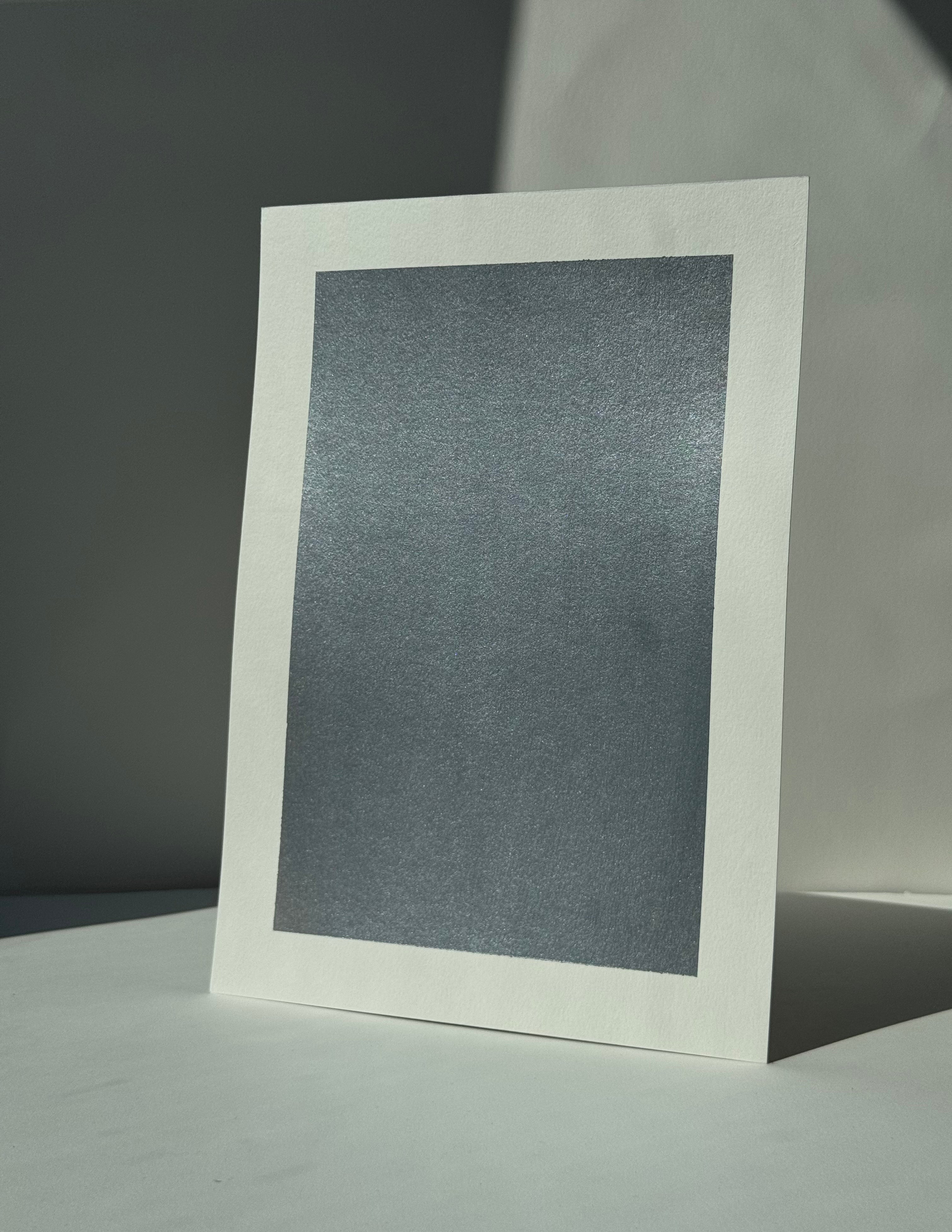 A4 Metallic Paint Sample Graphite GR#216