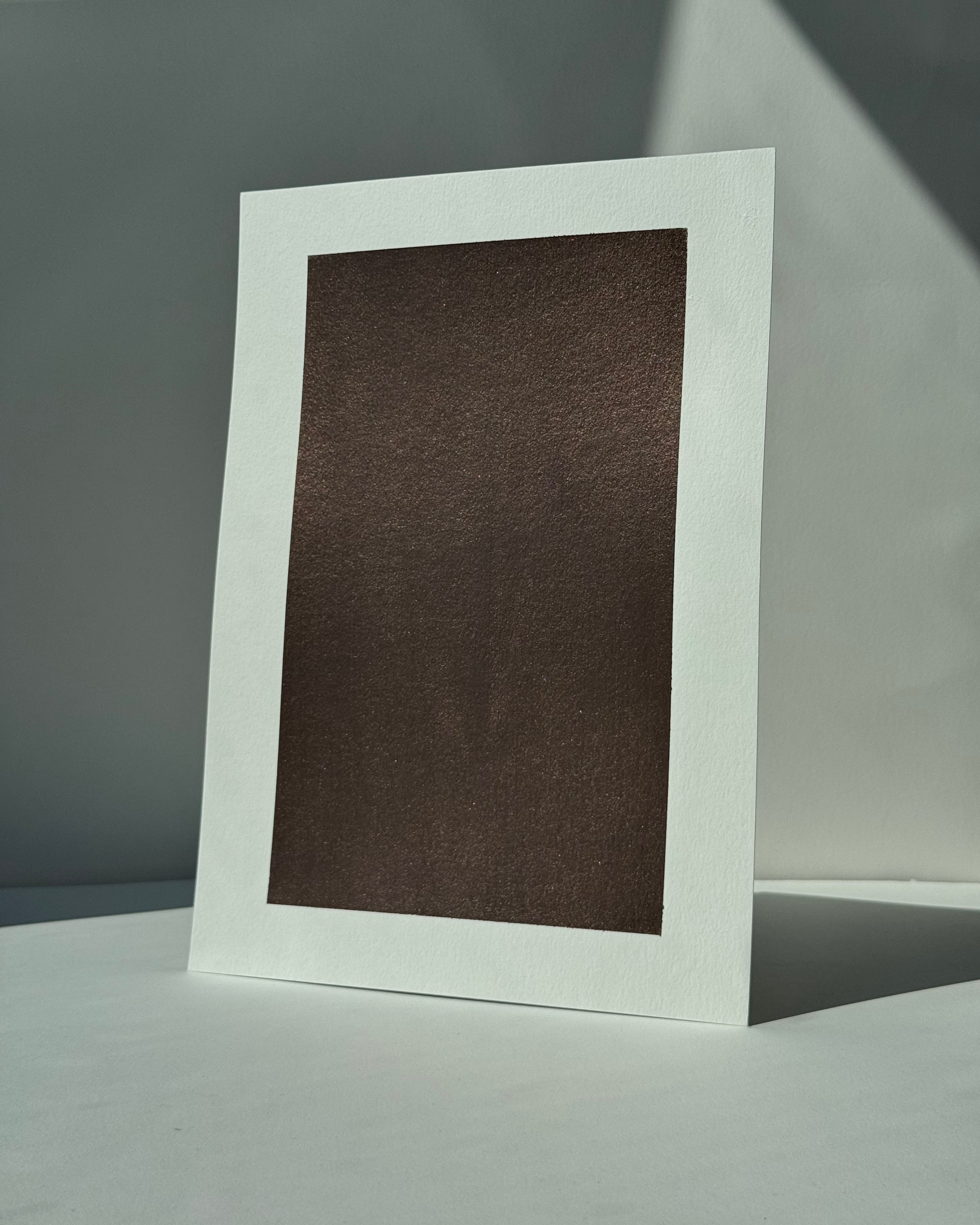 A4 Metallic Paint Sample Pecan Pearl  PP#403